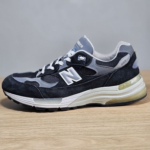 New Balance 992 Made In USA Black Grey Men\'s 10 Suede Discontinued KITH Concepts main image 13